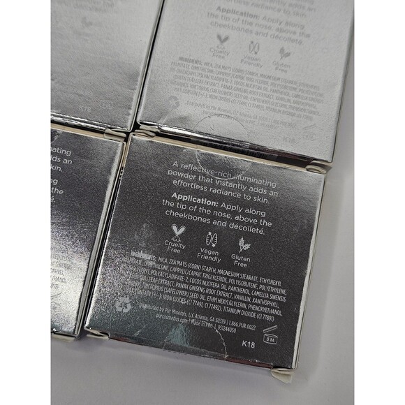 Lot of 4 PUR Skin-Perfecting Powder Afterglow Highlighter 2.5g/ 0.09oz NEW - Picture 4 of 4